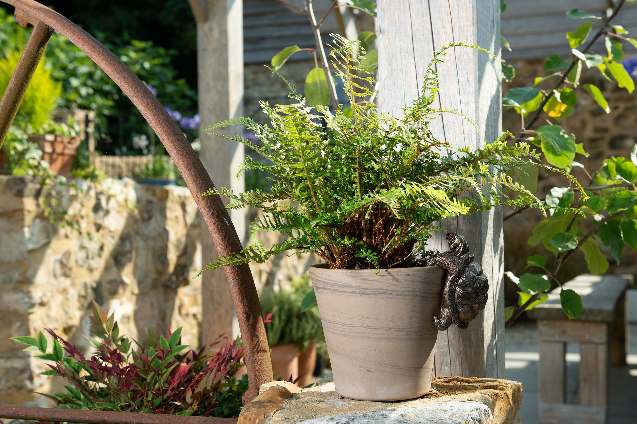 Jardinopia Pot Hanger Pot Buddies - Tortoise