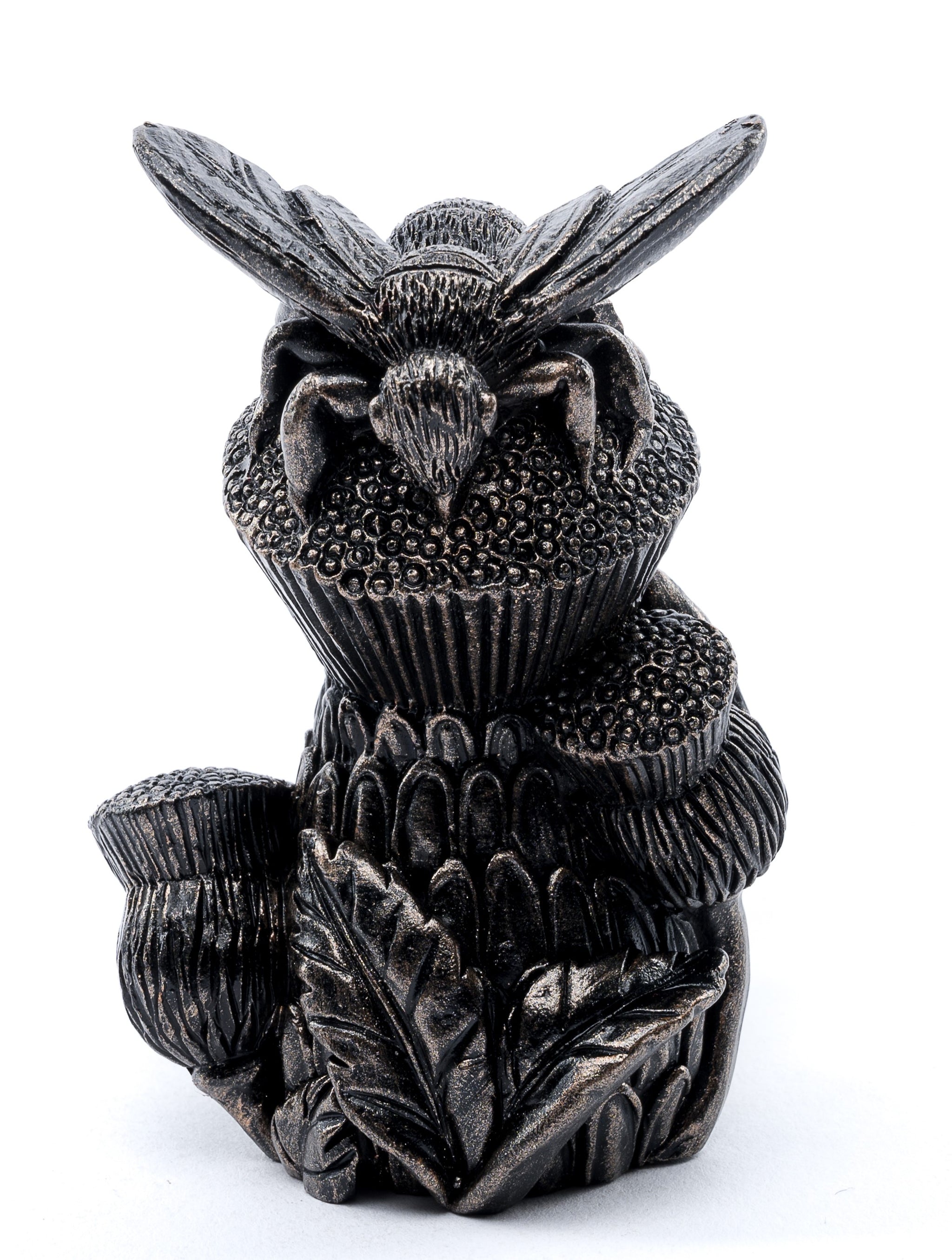 Jardinopia Potty Feet - Bee on Thistle Set of 3