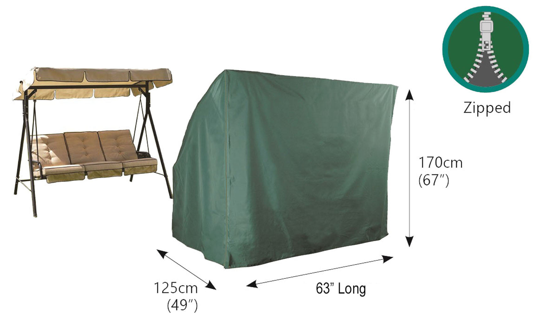 Bosmere Swing Seat Cover Small