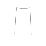 Bosmere 15" Wide Semi-Circular Border Support with 30" Legs