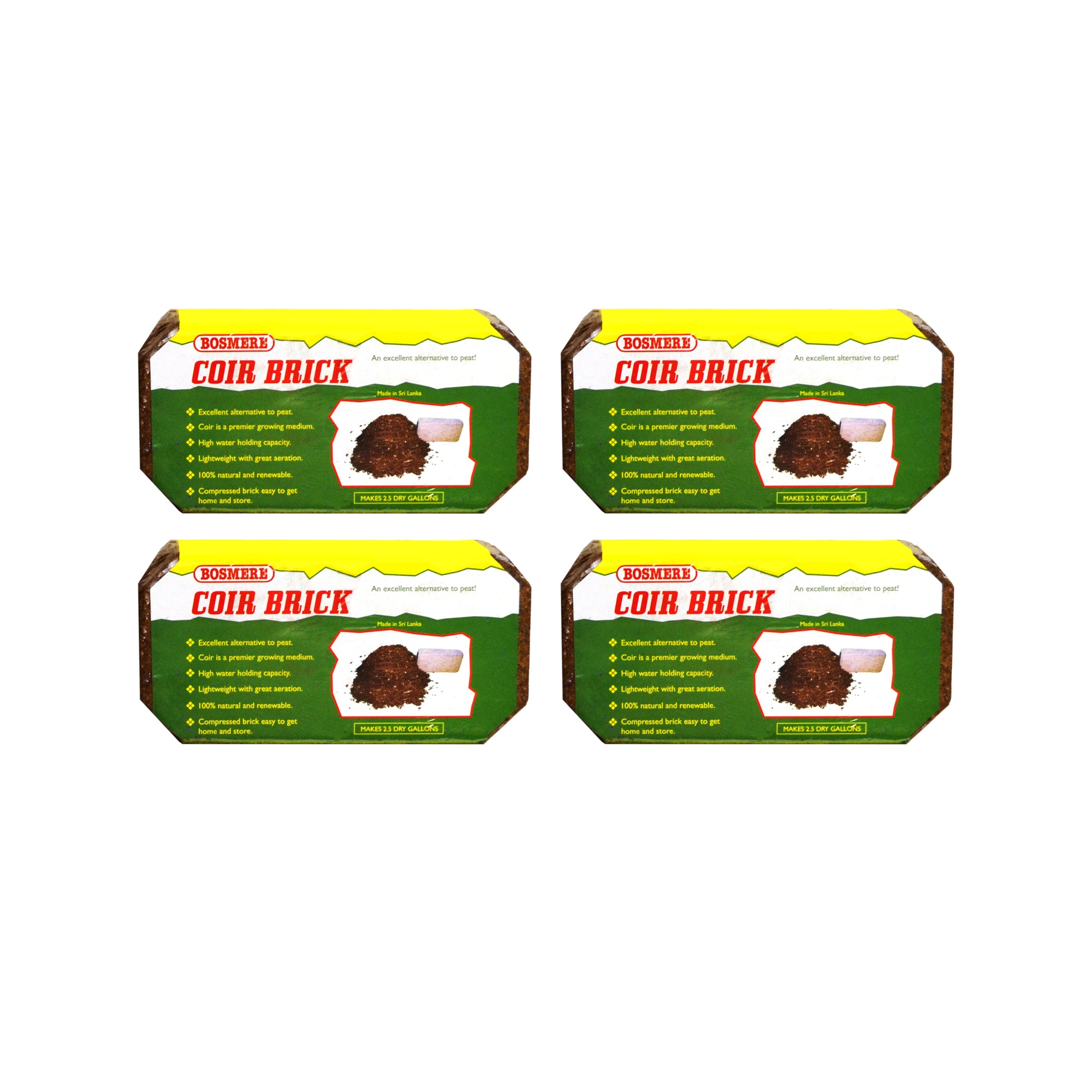 Compressed Coco Bricks