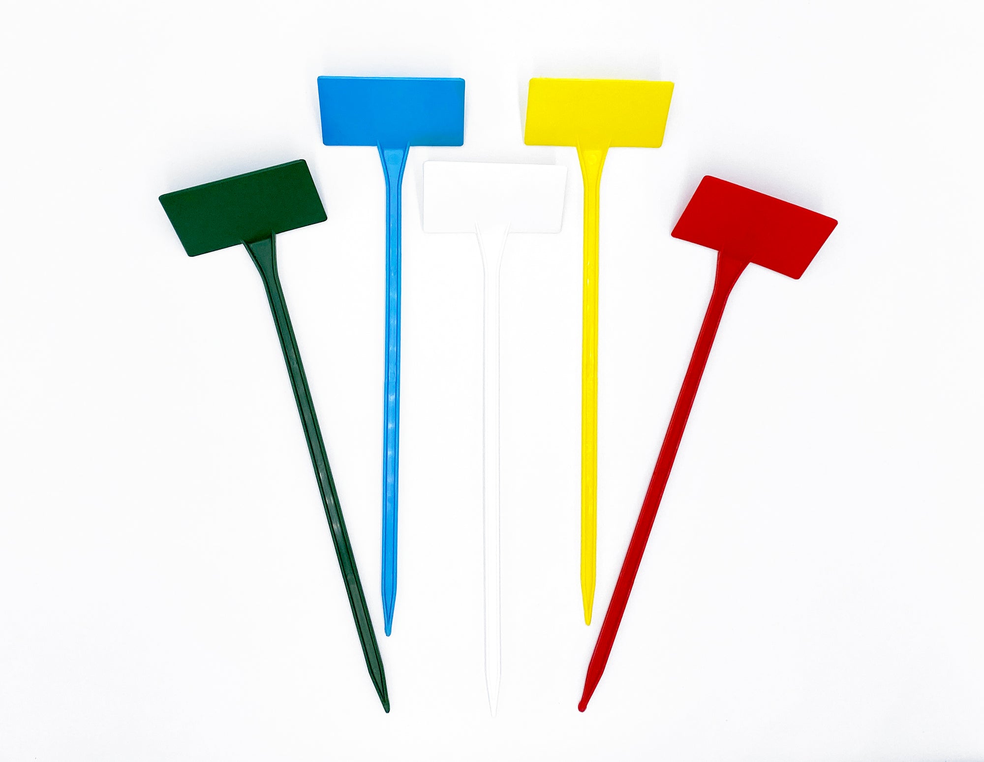Angled Plastic T-Labels - 15 inch