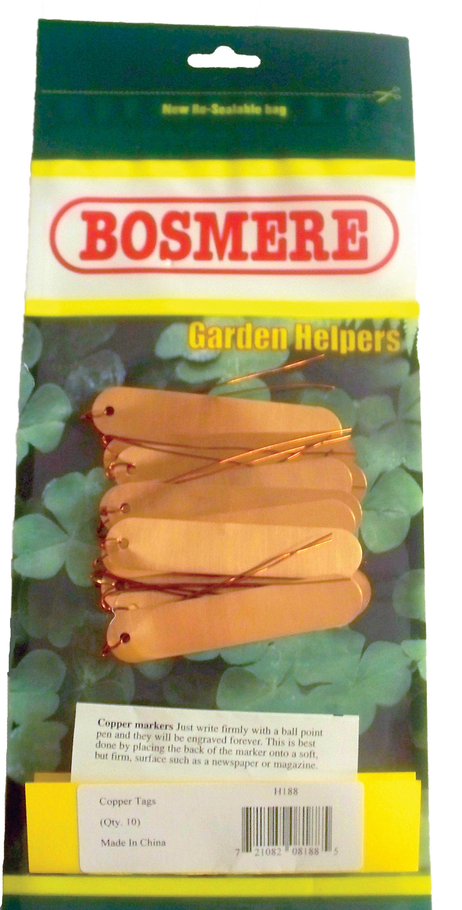 Copper Tags with wires