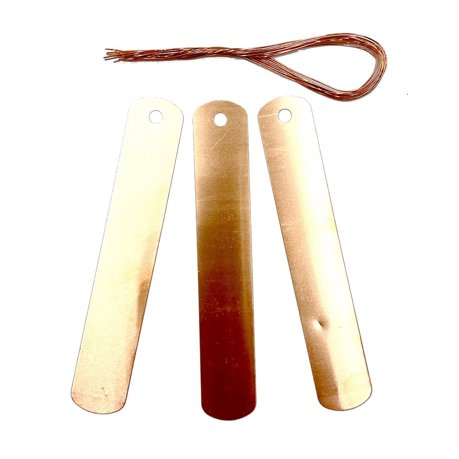 Copper Tags with wires