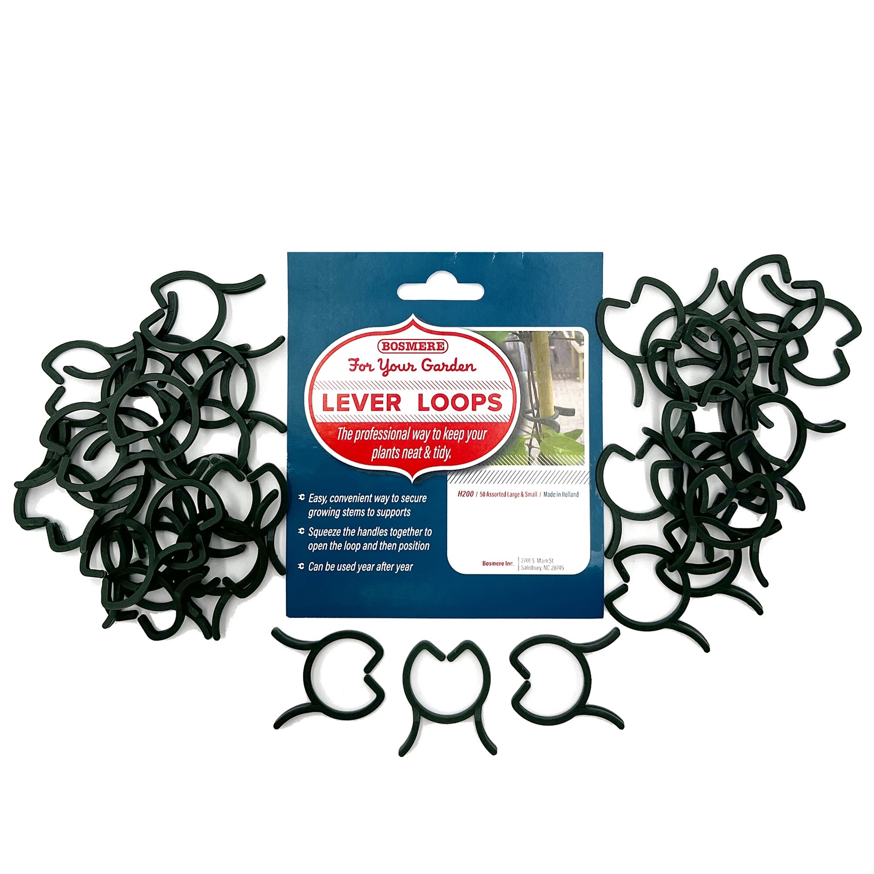 Lever Loop Plant Grippers (1000)