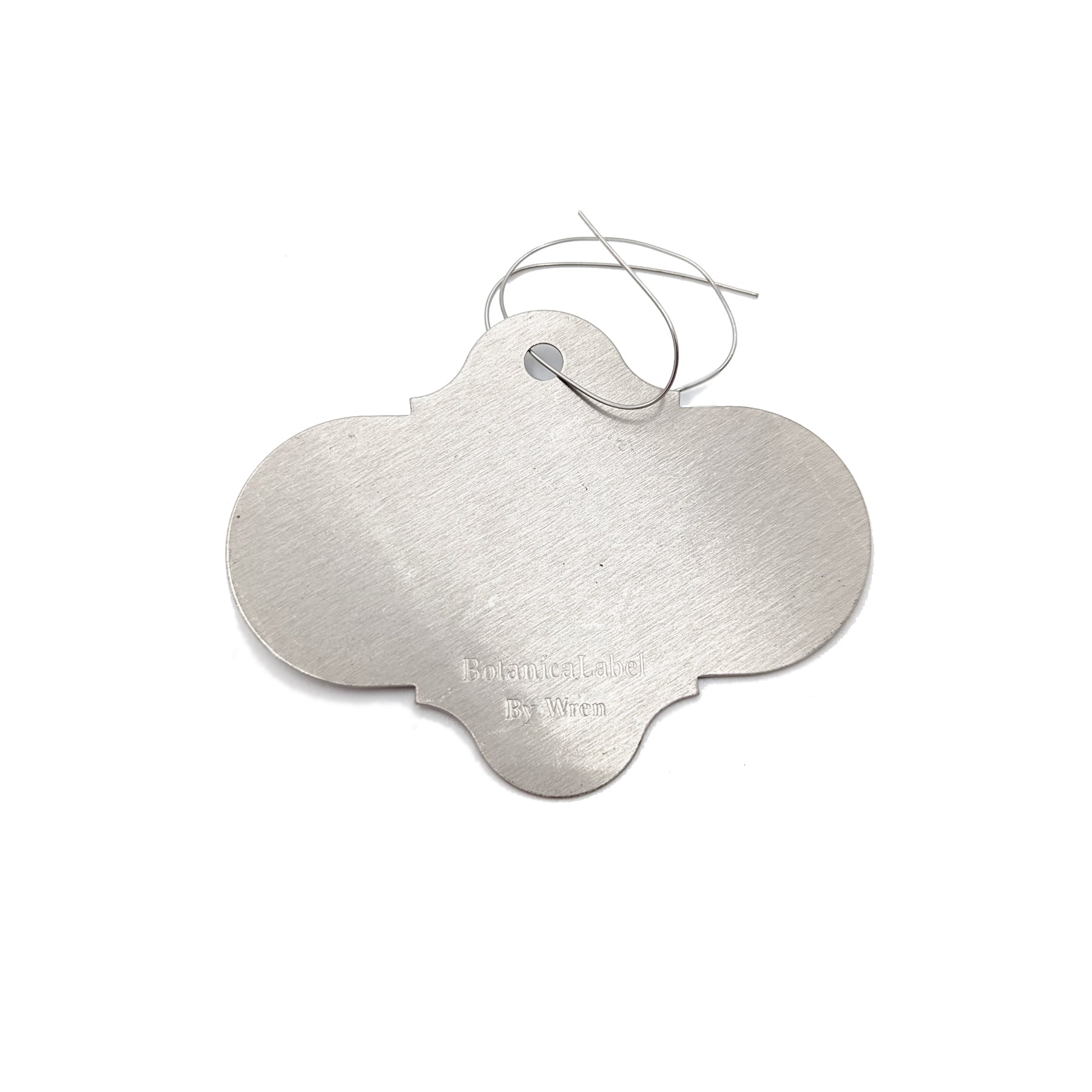 Wren Stainless Steel Tags with Wire Ties (10)