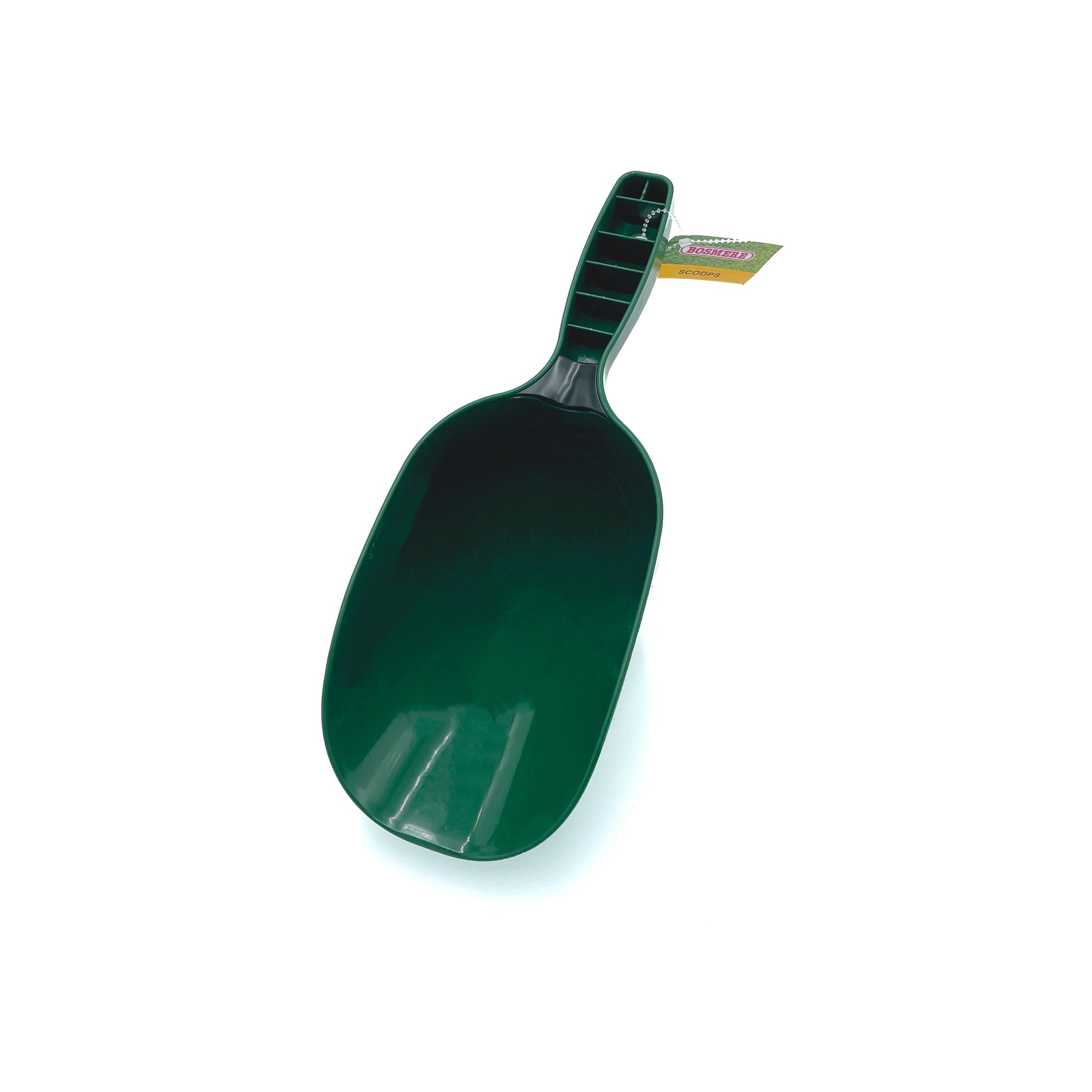 Dark Green Plastic Scoop