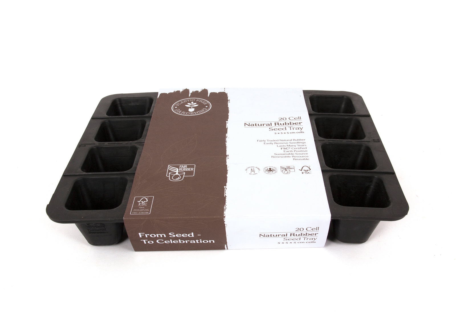 Natural Rubber Seed Tray with 20 Cells