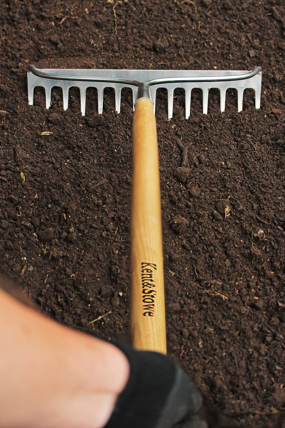 Kent & Stowe Stainless Steel Long Soil Rake