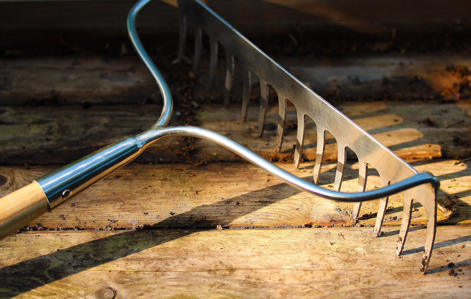 Kent & Stowe Stainless Steel Long Soil Rake