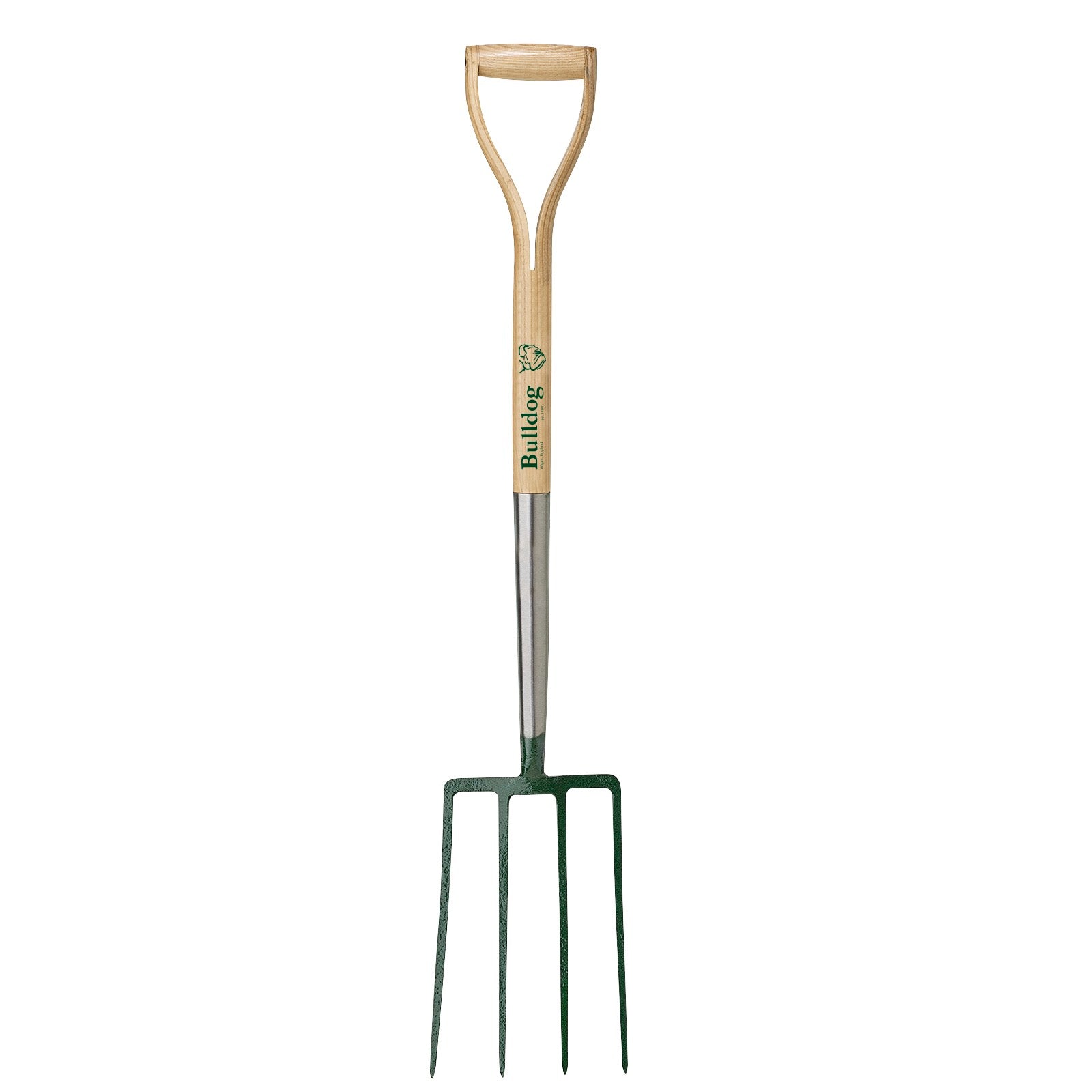 Bulldog Tools Premier 28" Digging Fork - Ash "D" Handle