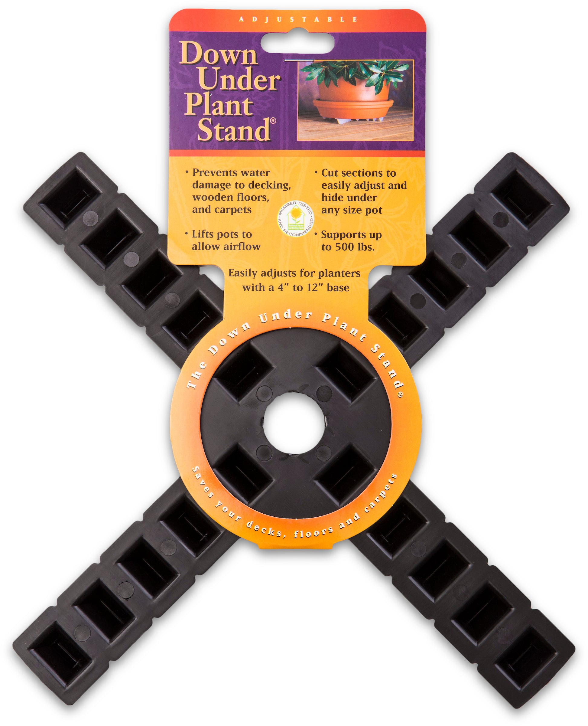 Down Under Plant Stand 12" Black