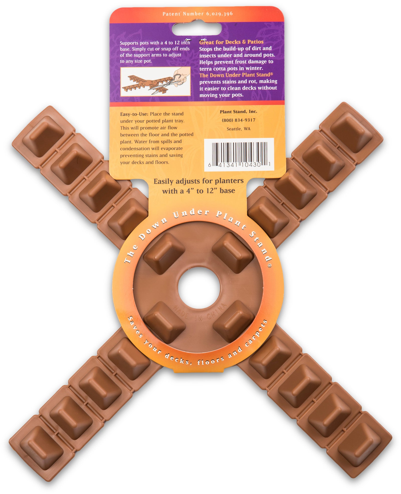 Down Under Plant Stand 12" Terra Cotta