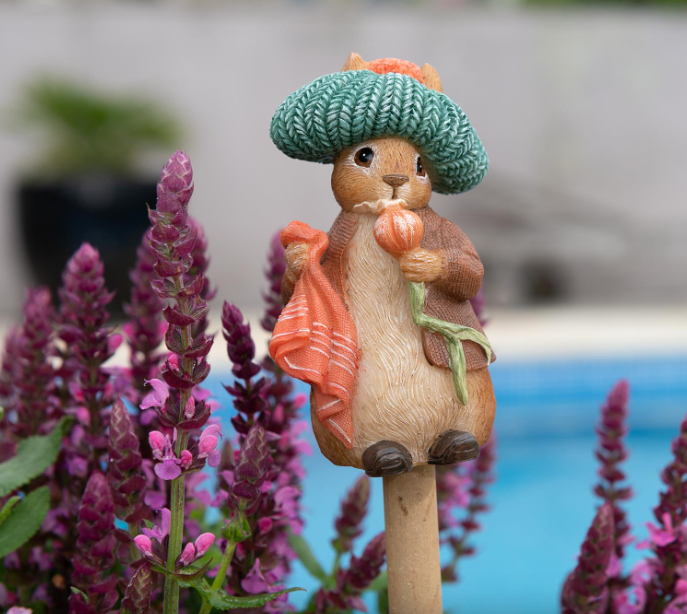 Jardinopia Cane Topper- Beatrix Potter Benjamin Bunny