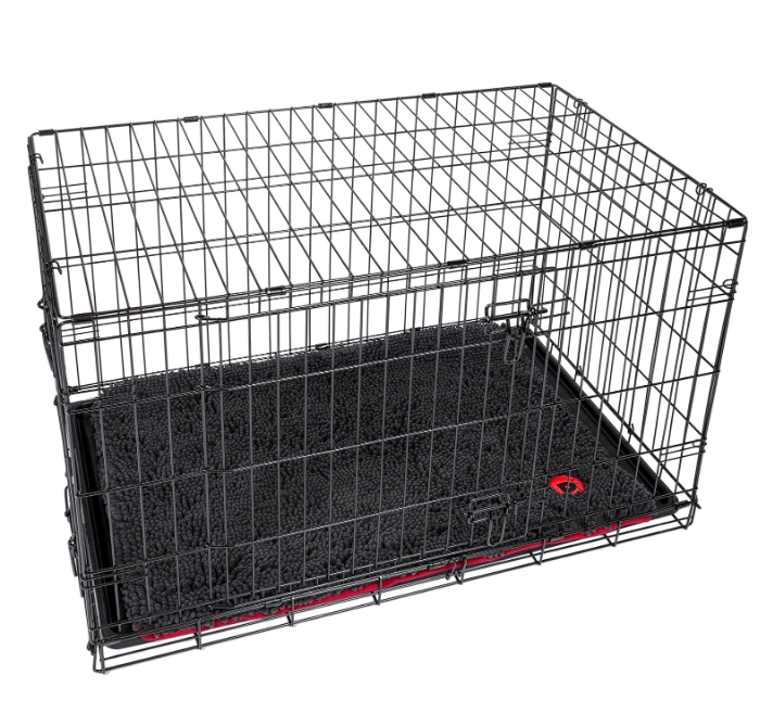 Petface Outdoor Paws Memory Foam Microfibre Crate Mat - Medium