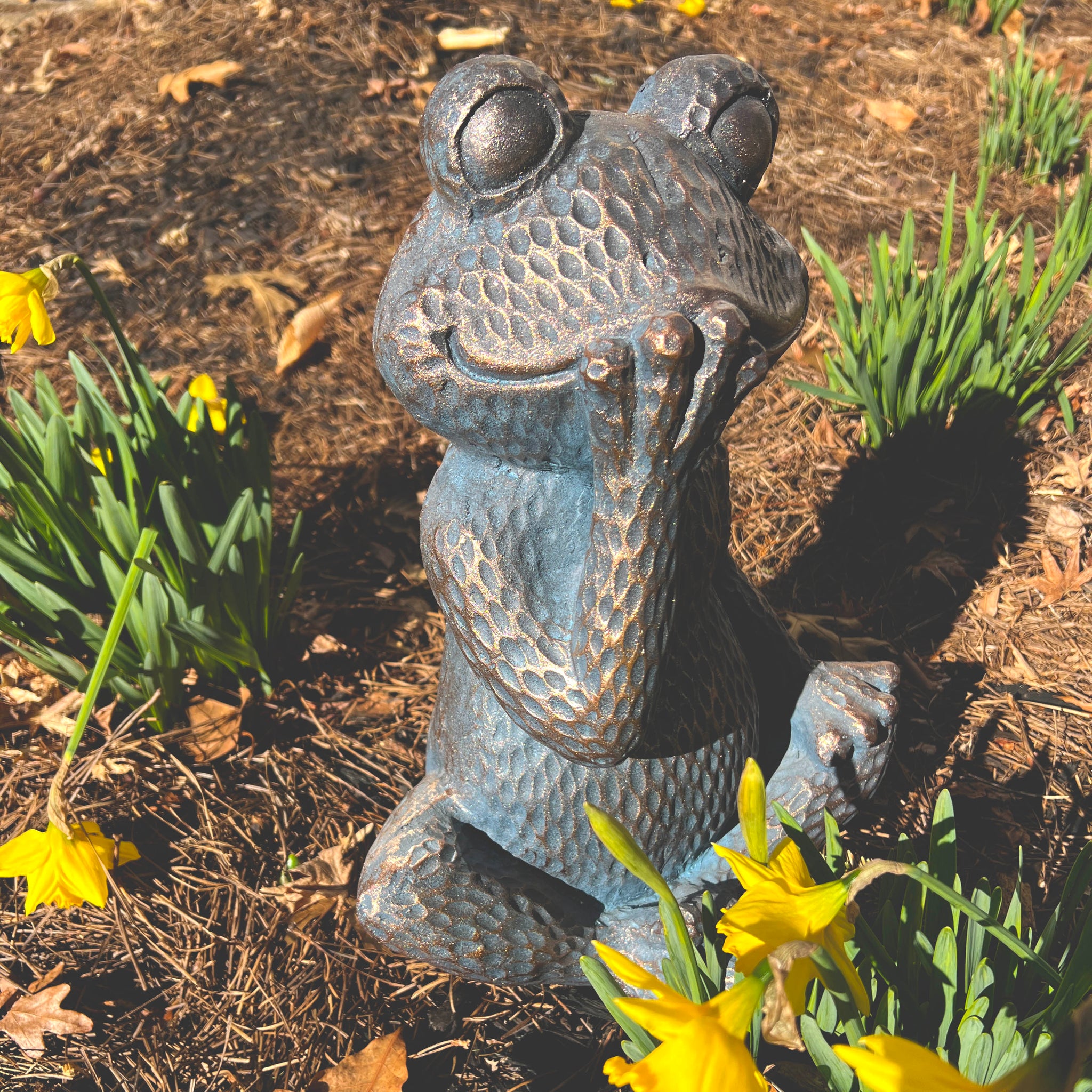 Decorative Sitting Frog