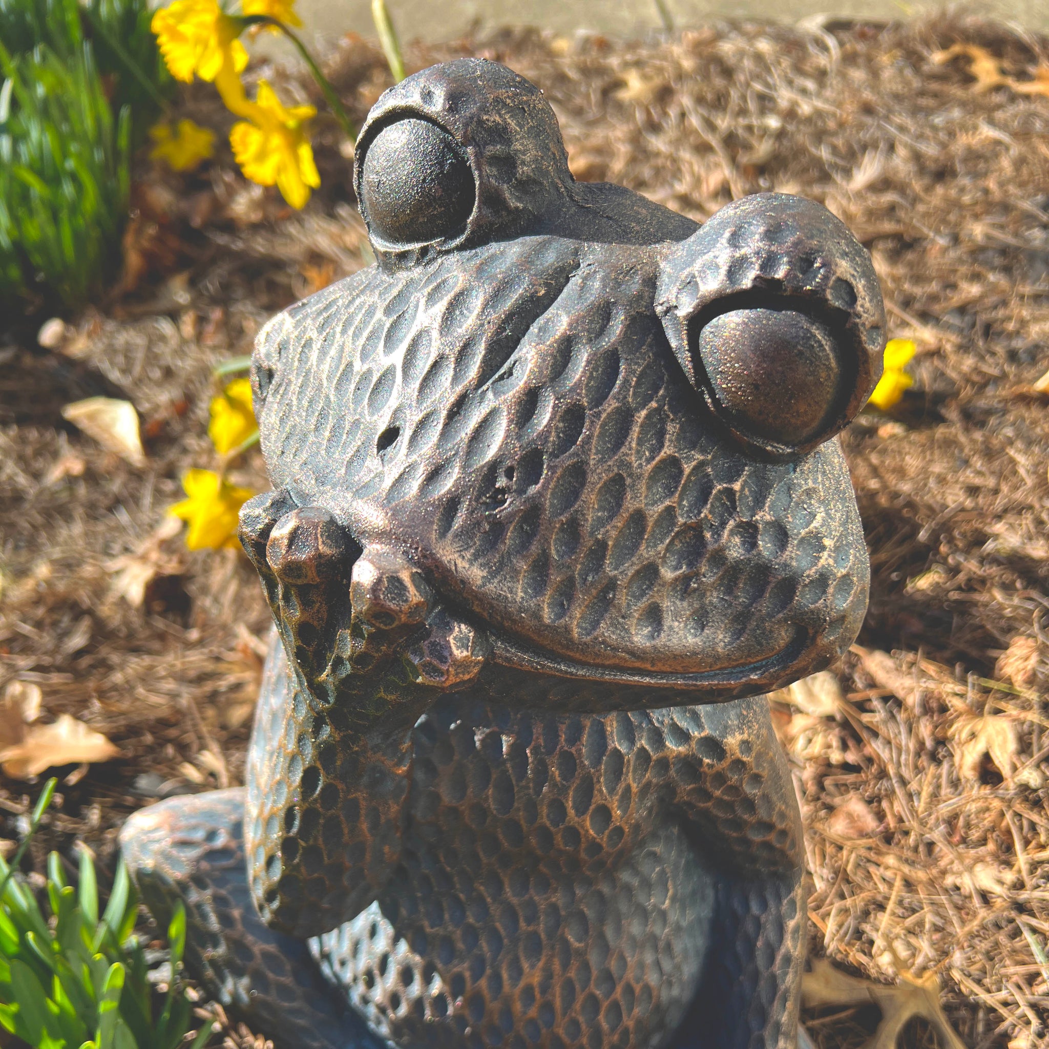 Decorative Sitting Frog