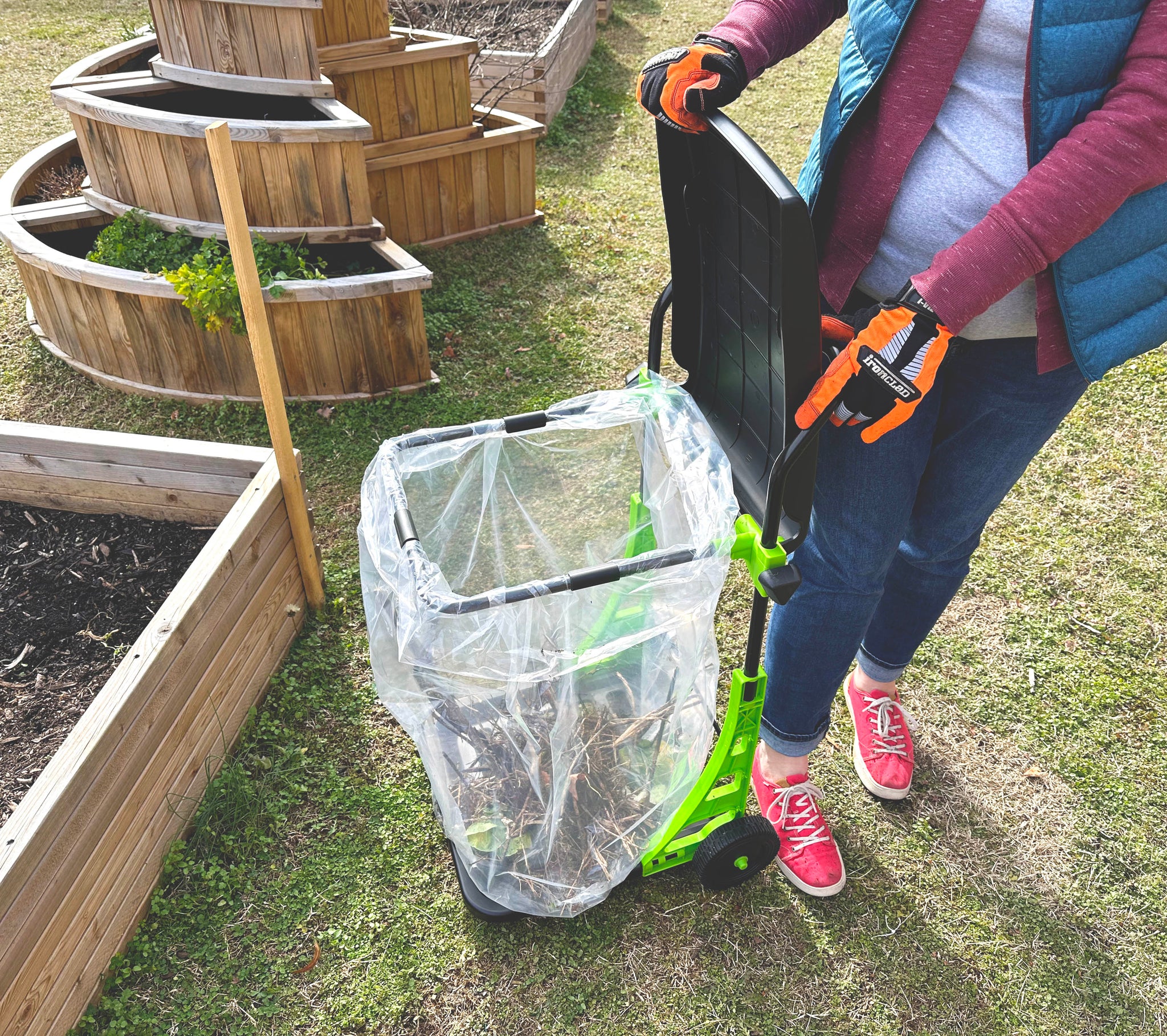 All-Purpose Wheeled Garden Cart