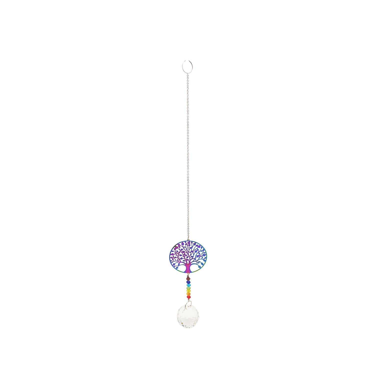 Hanging Suncatcher Crystal - Tree of Life