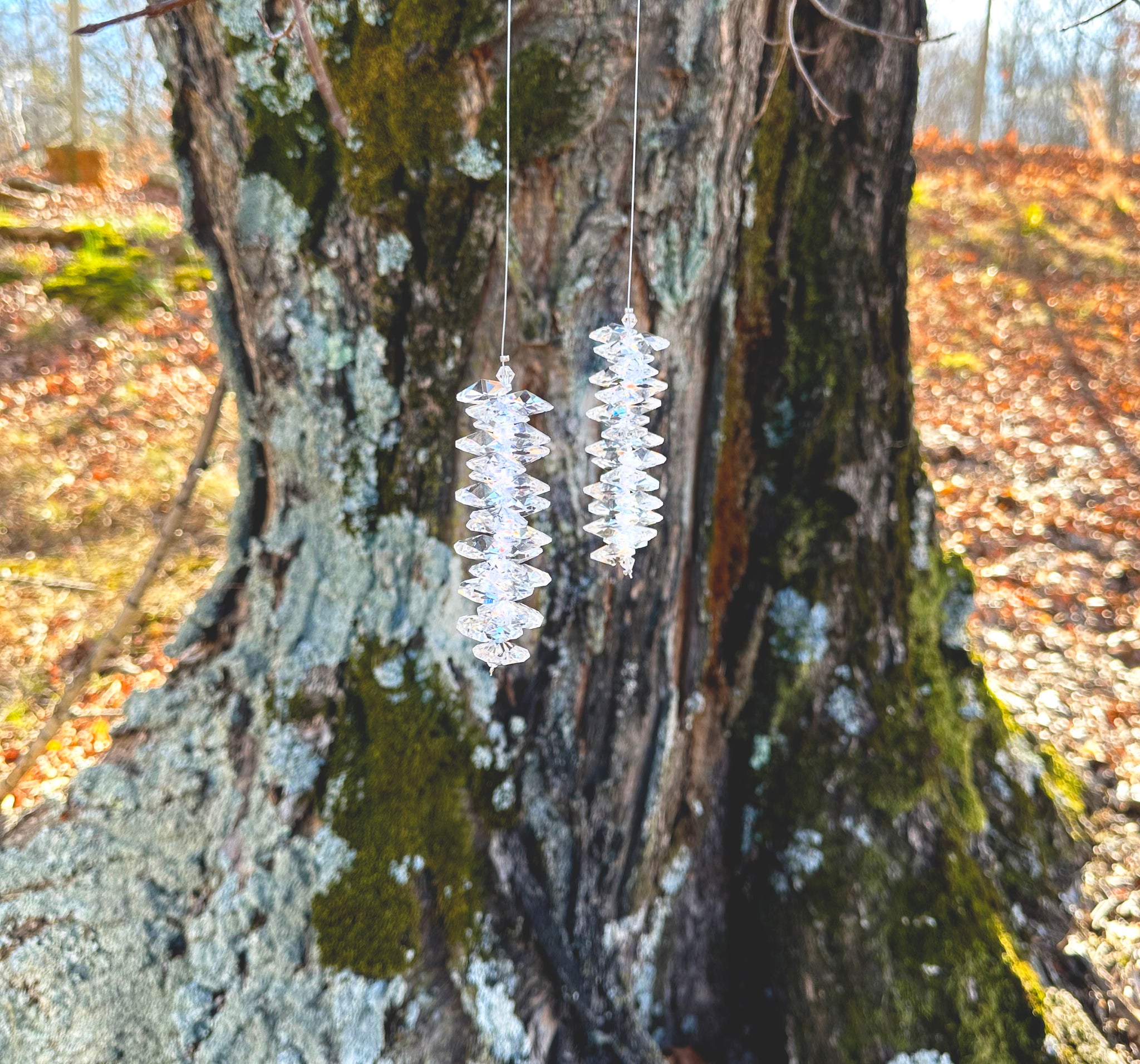 Hanging Suncatcher Crystal - Icicles