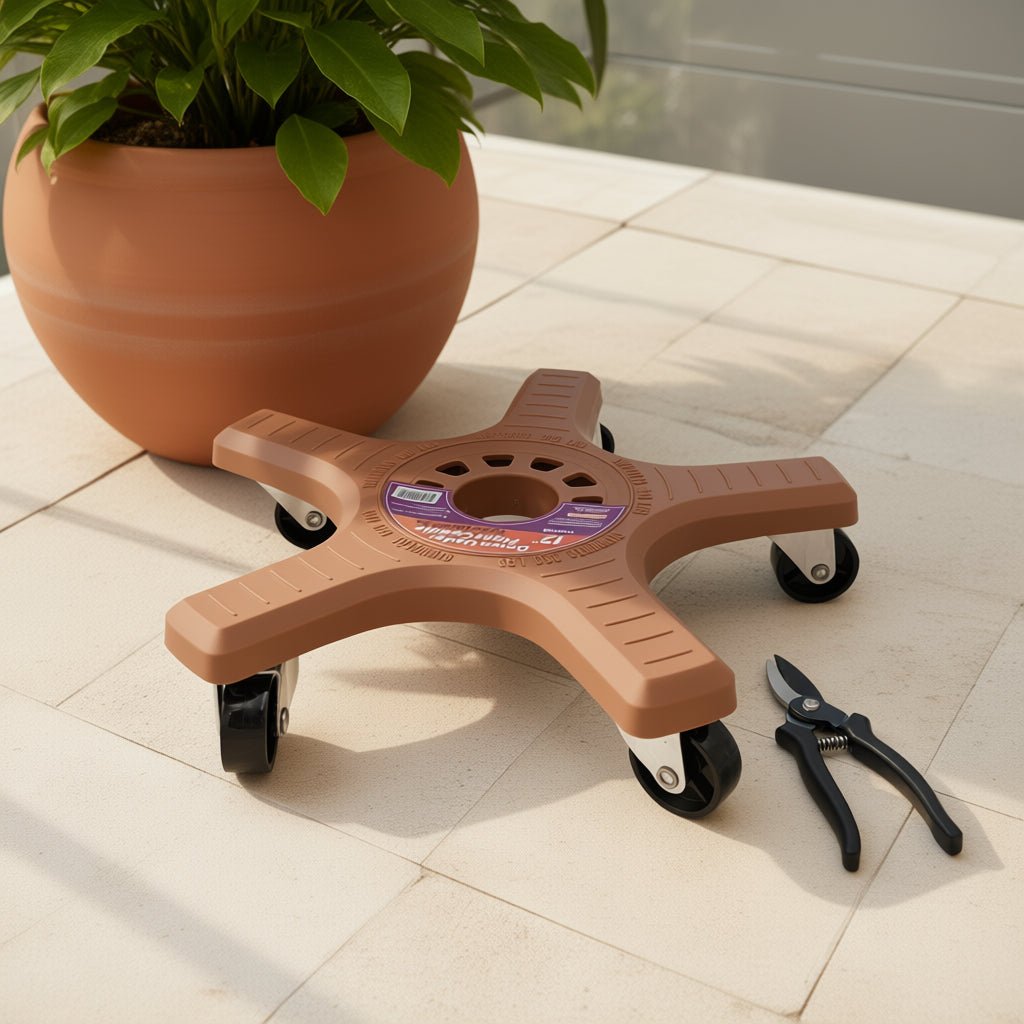 Down Under 12" Terracotta Plant Caddie