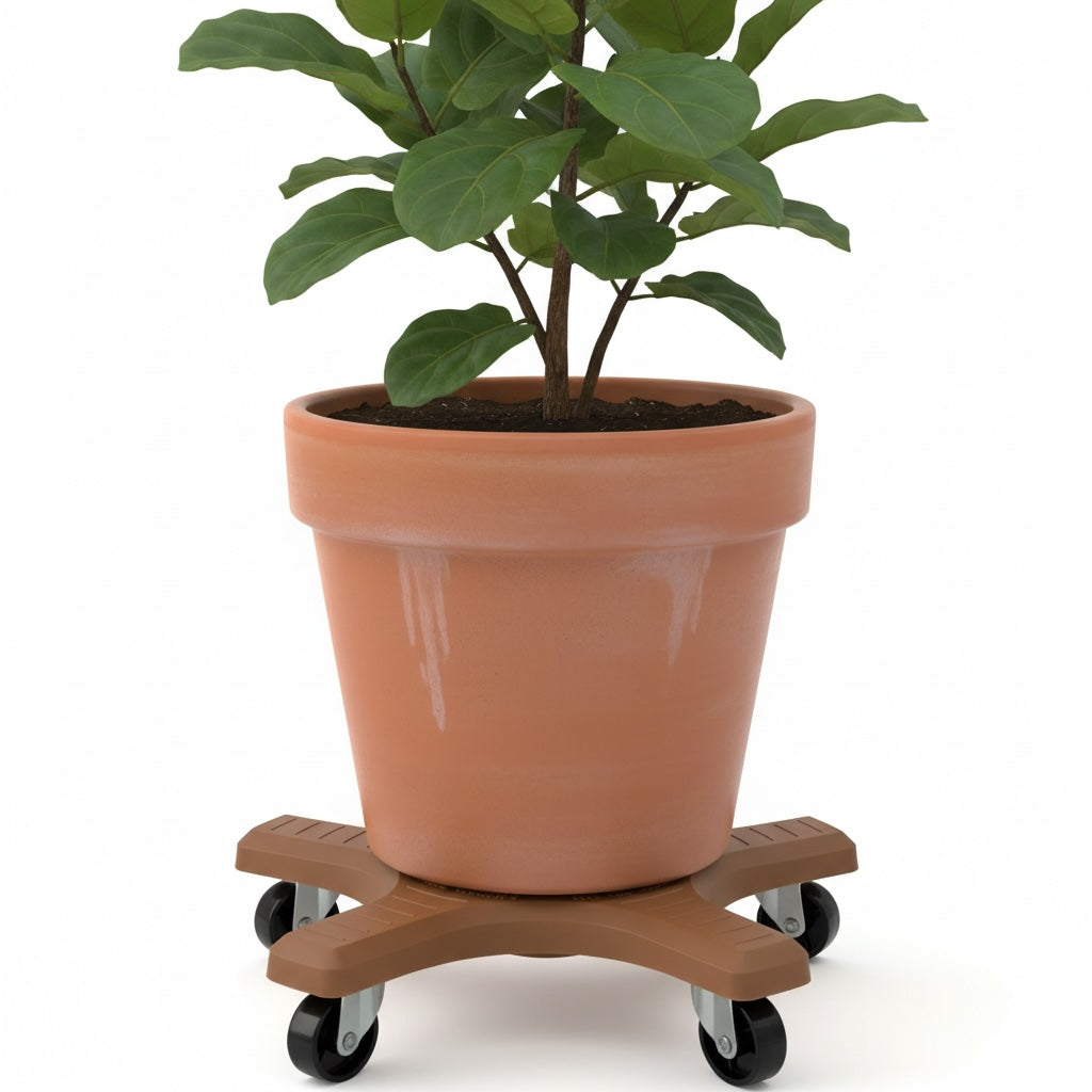 Down Under 12" Terracotta Plant Caddie
