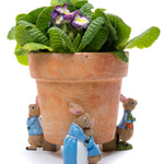 Jardinopia Potty Feet - Beatrix Potter: Peter Rabbit, Mrs Rabbit Full Color Set of 3