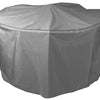 Bosmere Round Table & Chairs Cover Medium 74"- Wide (Thunder Gray Color)