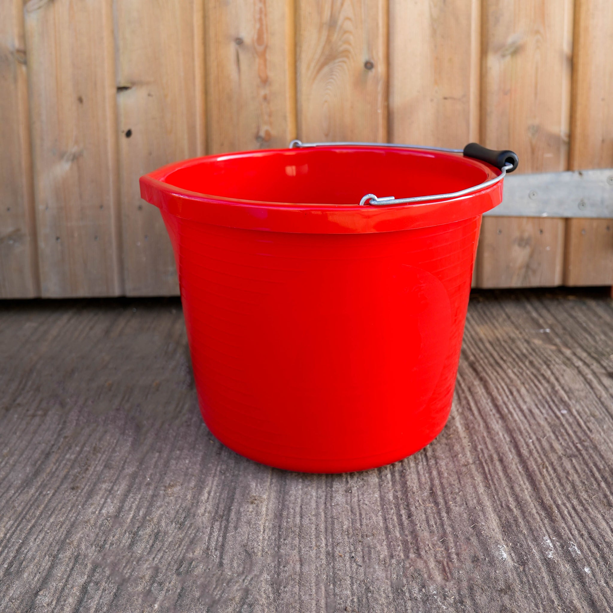 Red Gorilla Premium Heavy Duty Bucket | 4 Gallon Heavy Duty Recyclable Plastic Bucket for Professional & Everyday Use