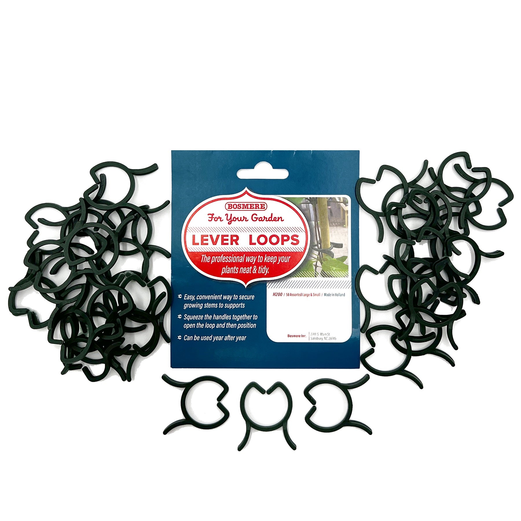 Lever Loop Plant Grippers (50)