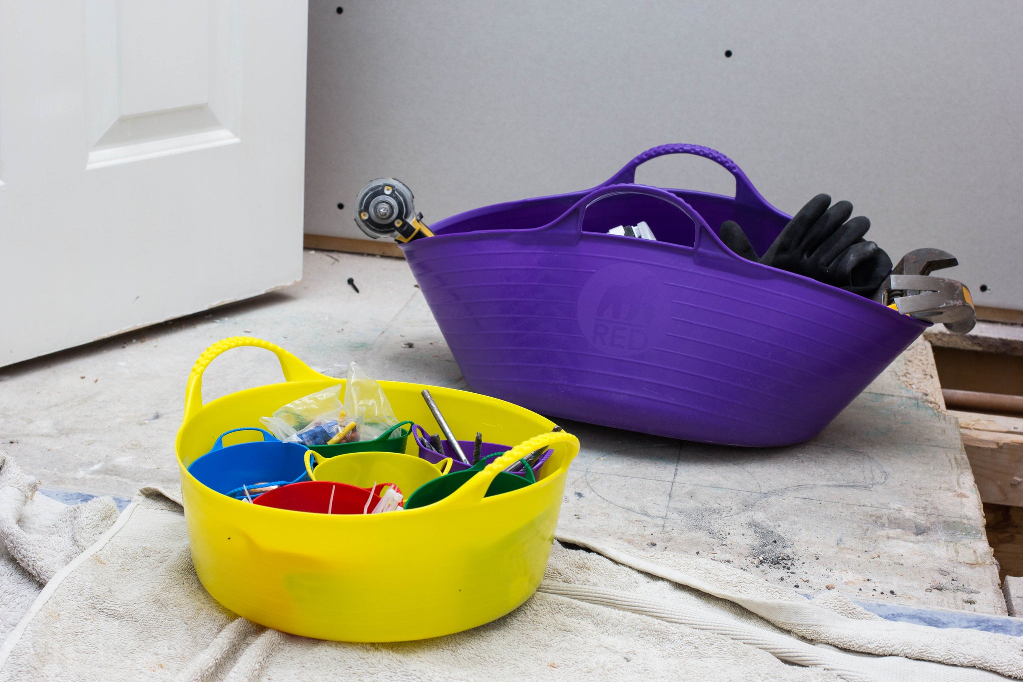 Gorilla Tub® Mini Shallow 5L Flexible Utility Tub