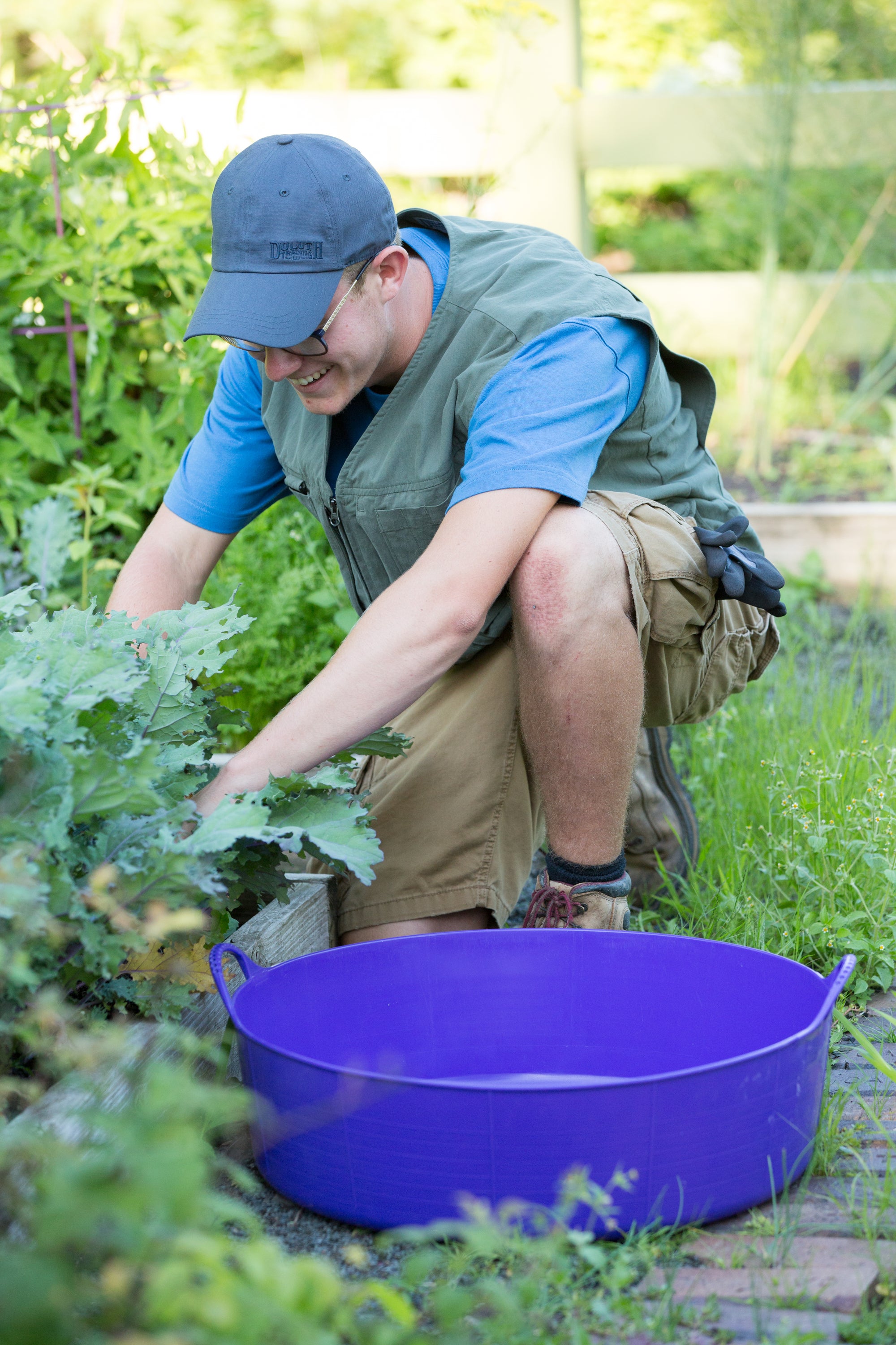 Gorilla Tub® Large Shallow 35L Flexible Utility Tub