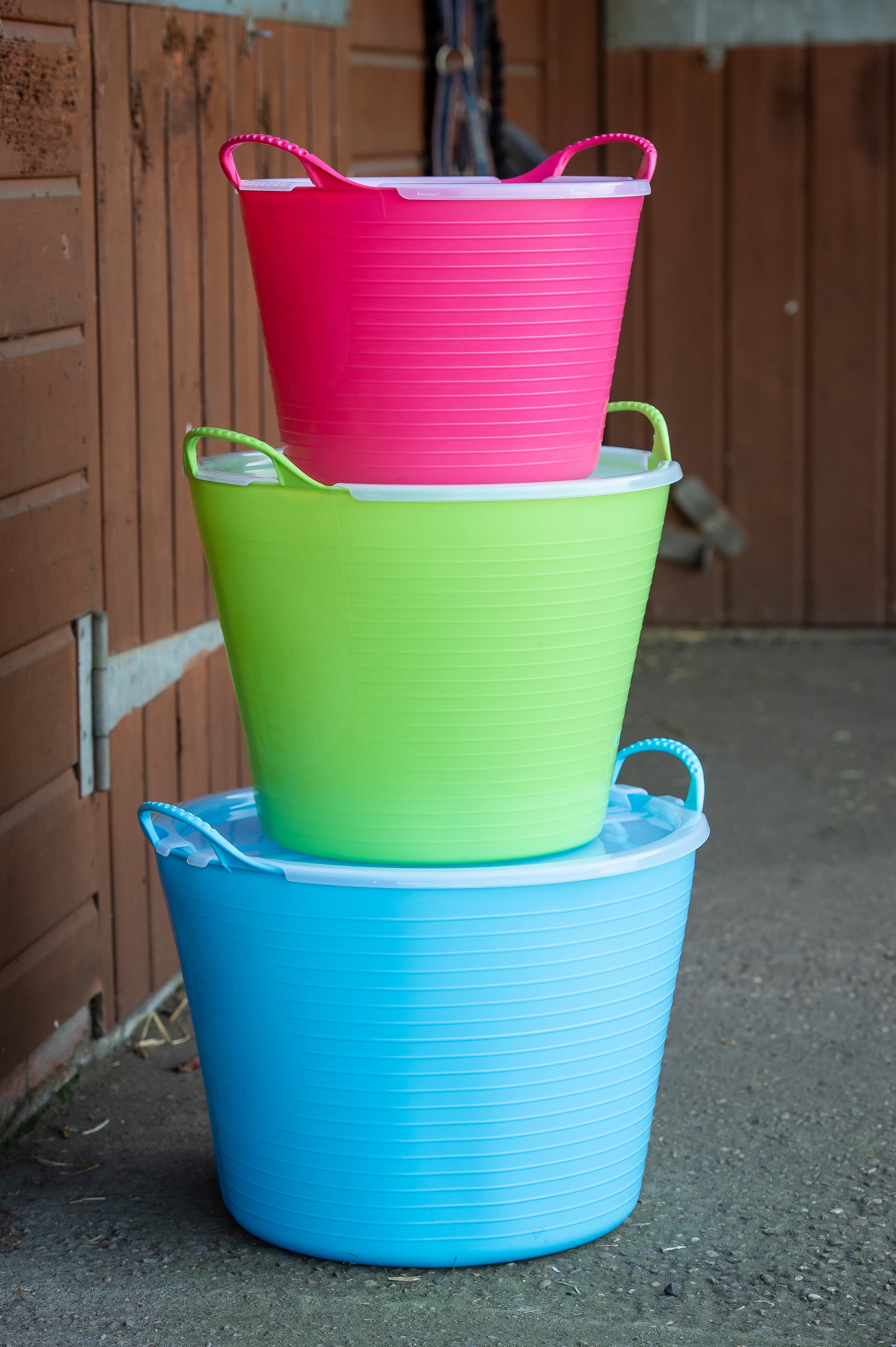 Red Gorilla TubTop | Transparent Clip Lid for Gorilla Tubs and Skips