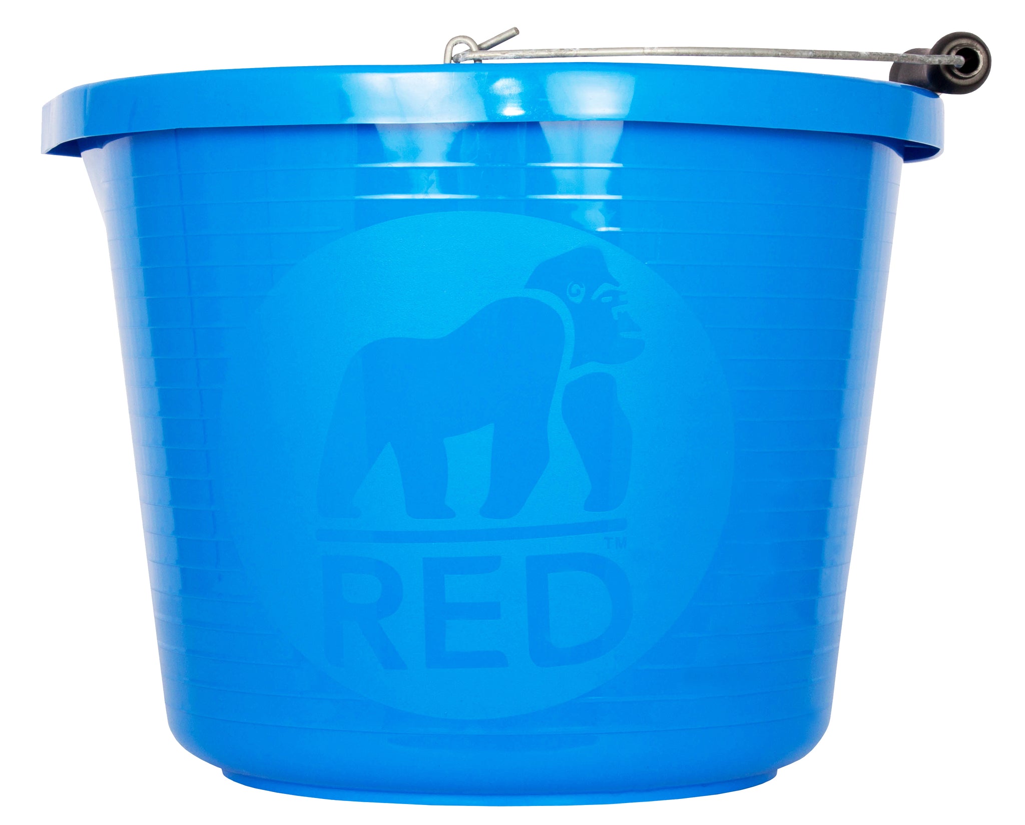 Red Gorilla Premium Heavy Duty Bucket | 4 Gallon Heavy Duty Recyclable Plastic Bucket for Professional & Everyday Use