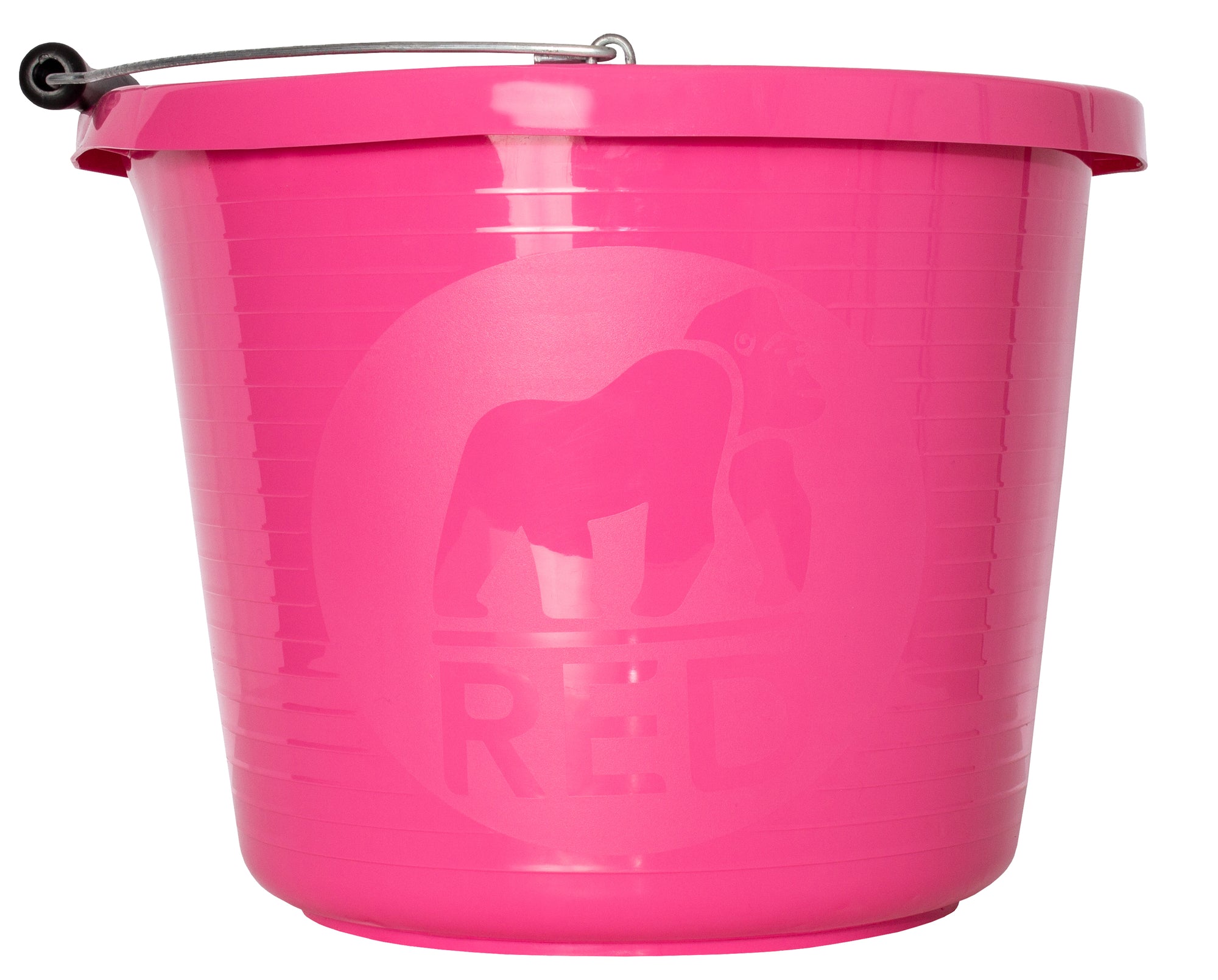 Red Gorilla Premium Heavy Duty Bucket | 4 Gallon Heavy Duty Recyclable Plastic Bucket for Professional & Everyday Use