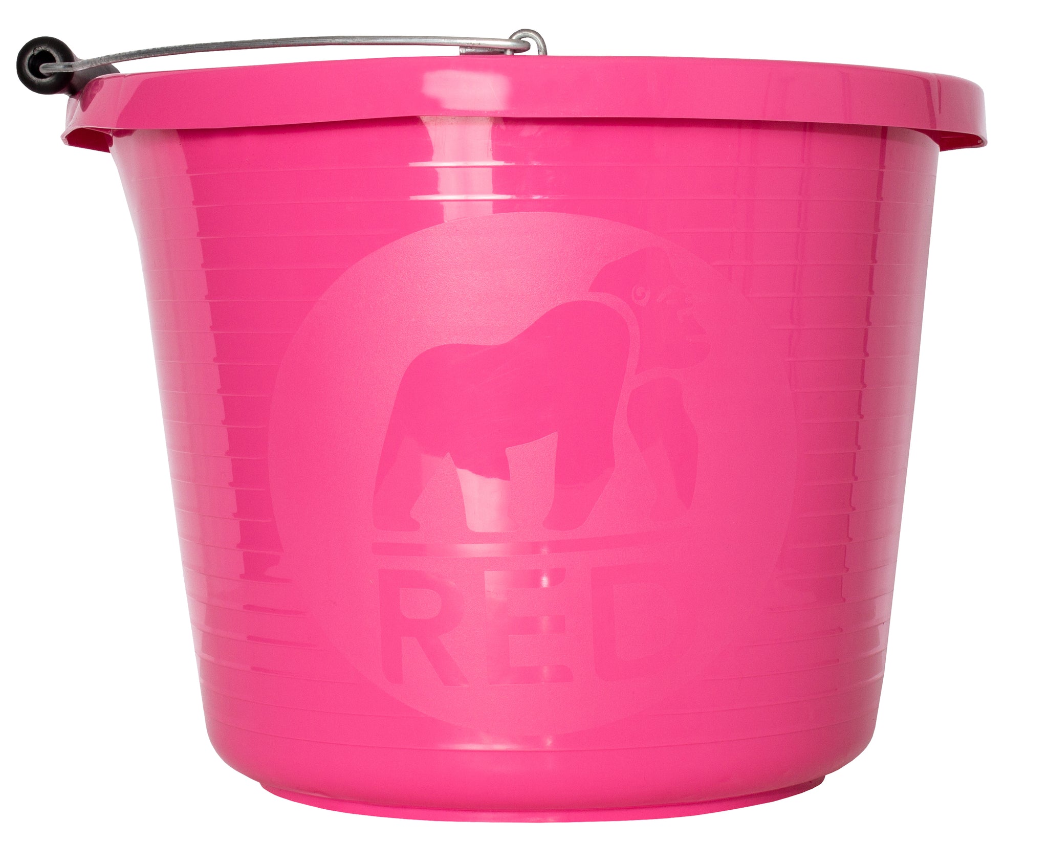Red Gorilla Premium Heavy Duty Bucket | 4 Gallon Heavy Duty Recyclable Plastic Bucket for Professional & Everyday Use