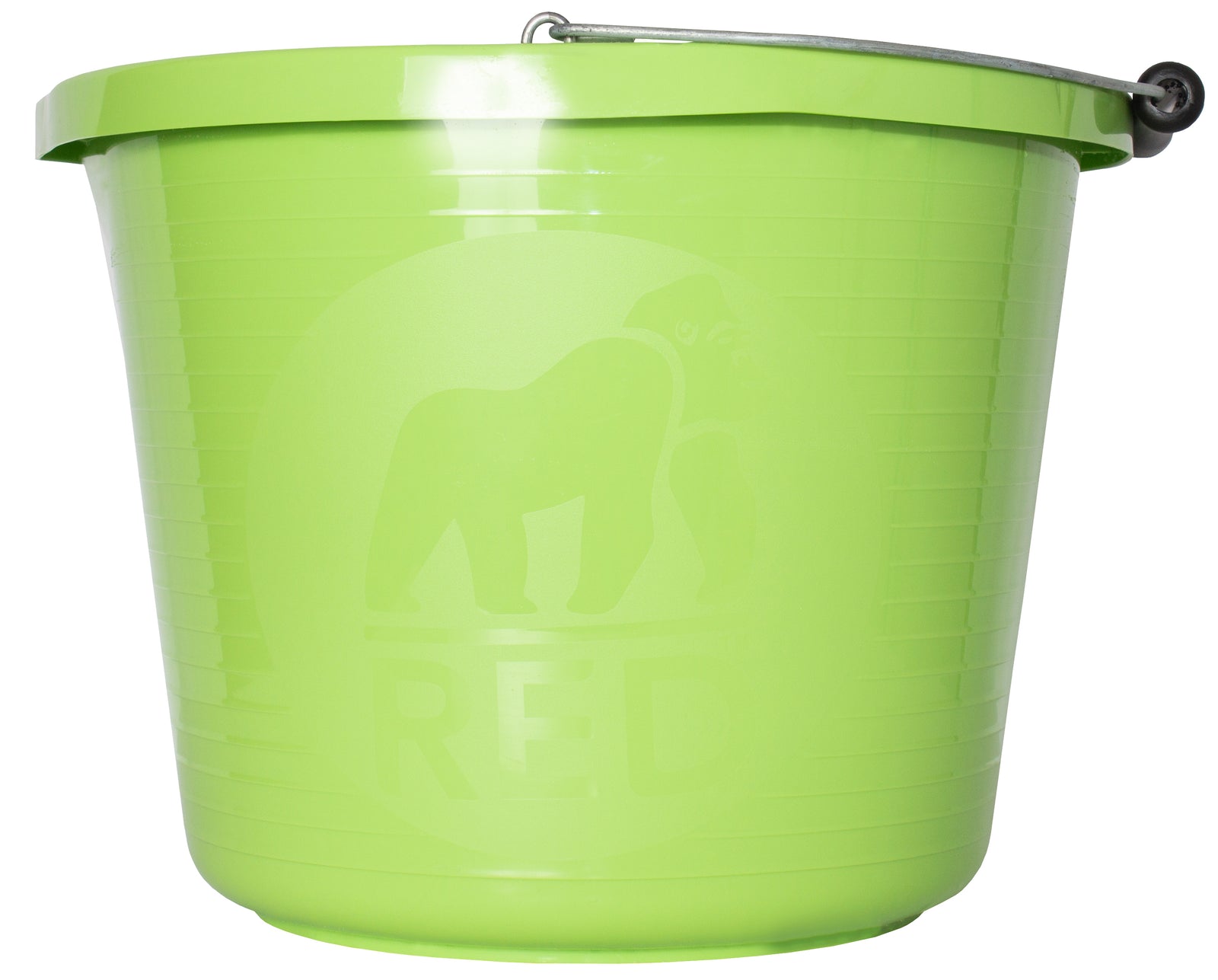 Red Gorilla Premium Heavy Duty Bucket | 4 Gallon Heavy Duty Recyclable Plastic Bucket for Professional & Everyday Use