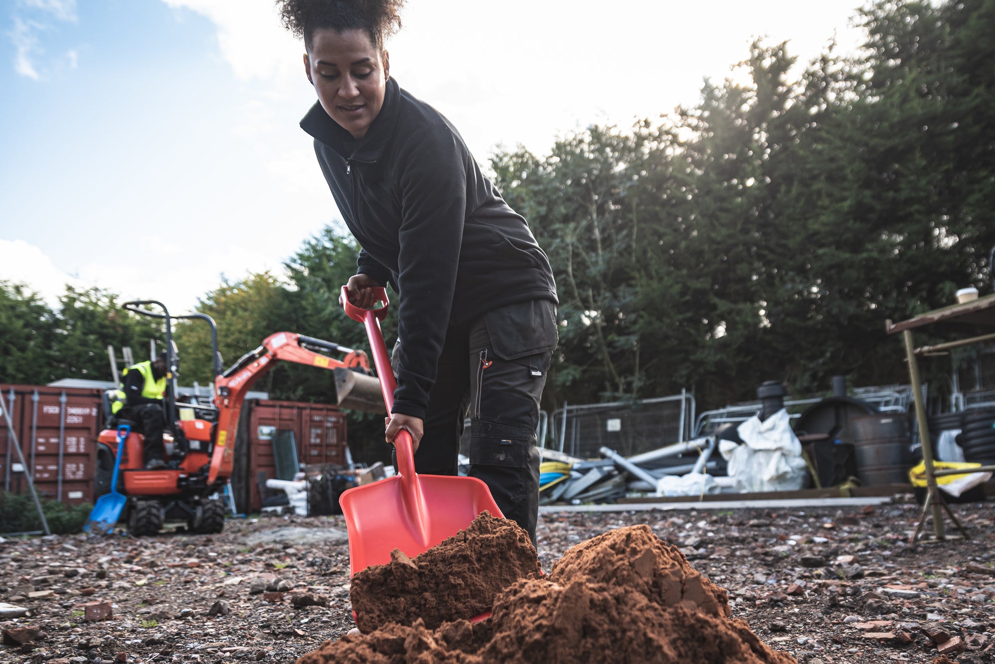 Gorilla Shovel™ | Lightweight Heavy Duty Polypropylene Shovel with D Handle