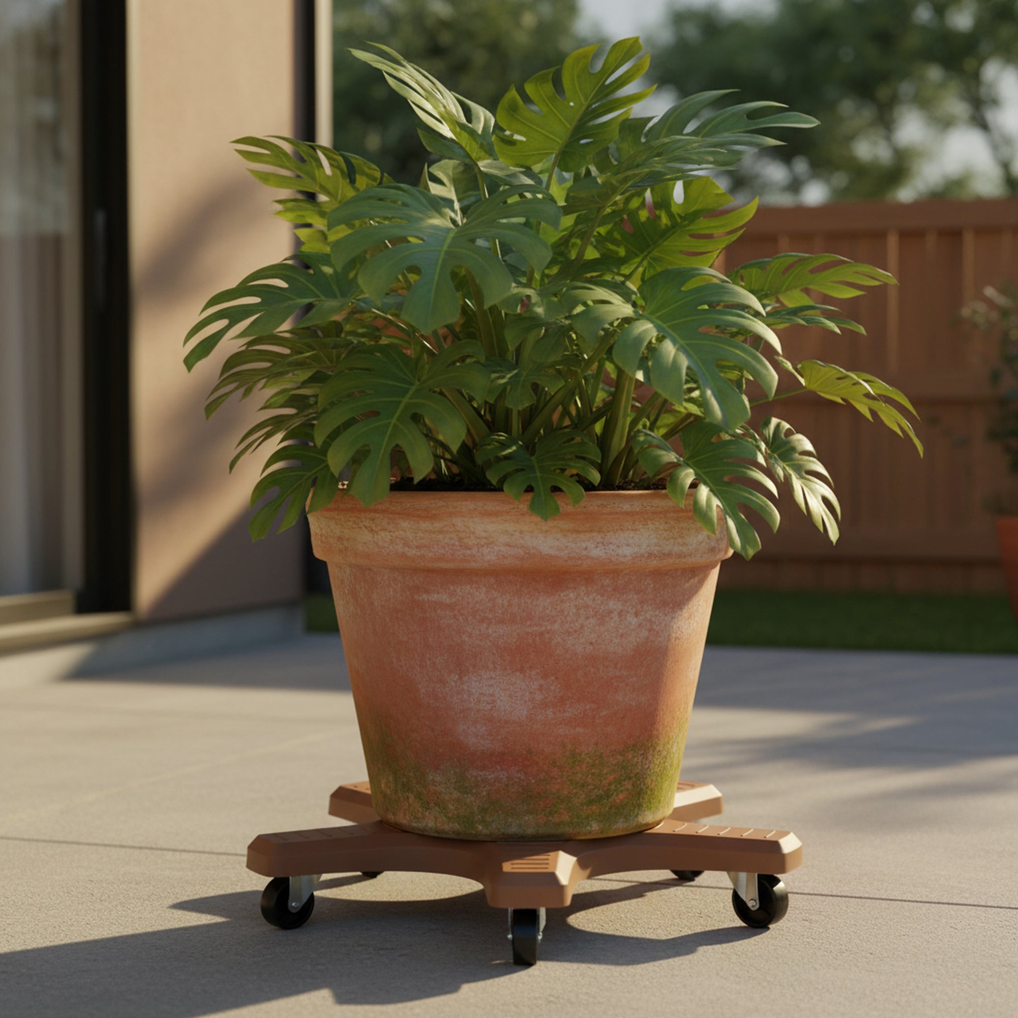 Down Under 12" Terracotta Plant Caddie