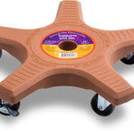 Bosmere 16" Down Under Plant Caddies | Heavy-Duty 500 lb Rolling Plant Stands