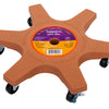 Bosmere 20" Down Under Plant Caddies | Heavy-Duty 500 lb Rolling Plant Stands