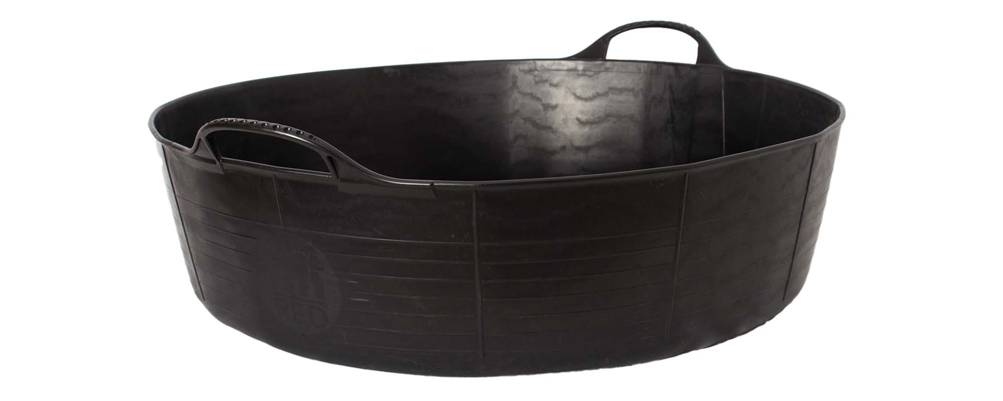 Gorilla Tub® Large Shallow 35L Flexible Utility Tub