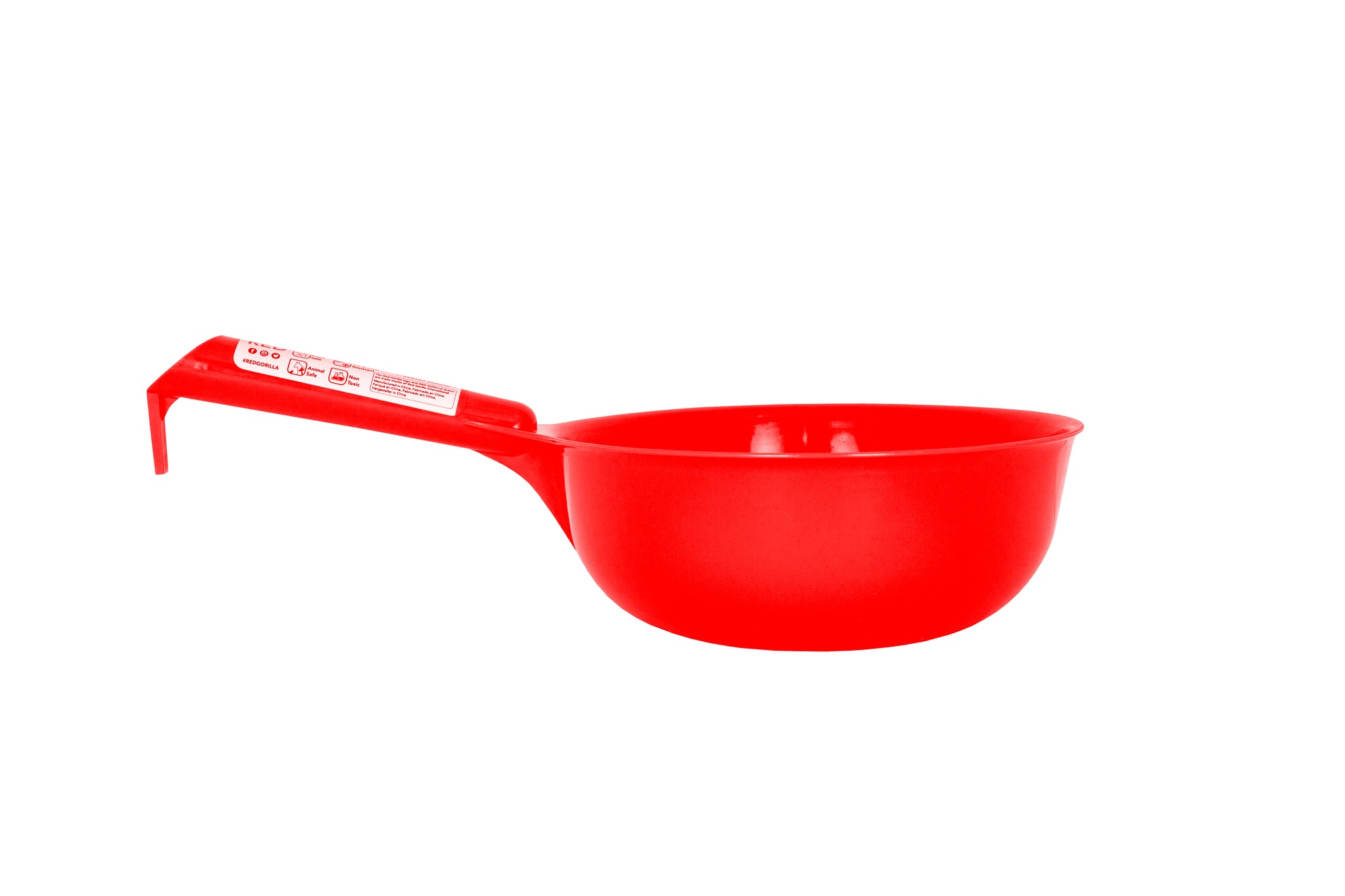 Gorilla Scoop by Red Gorilla® – Heavy-Duty, Food-Grade Animal Feed Scoop for Horses & Livestock