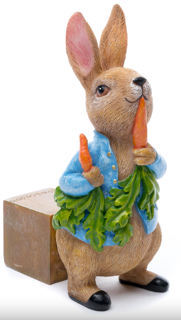 Jardinopia Potty Feet - Beatrix Potter: Peter Rabbit, Mrs Rabbit Full Color Set of 3