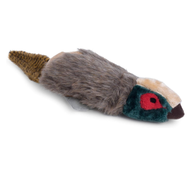 Petface Squeaky Pheasant Chew Toy