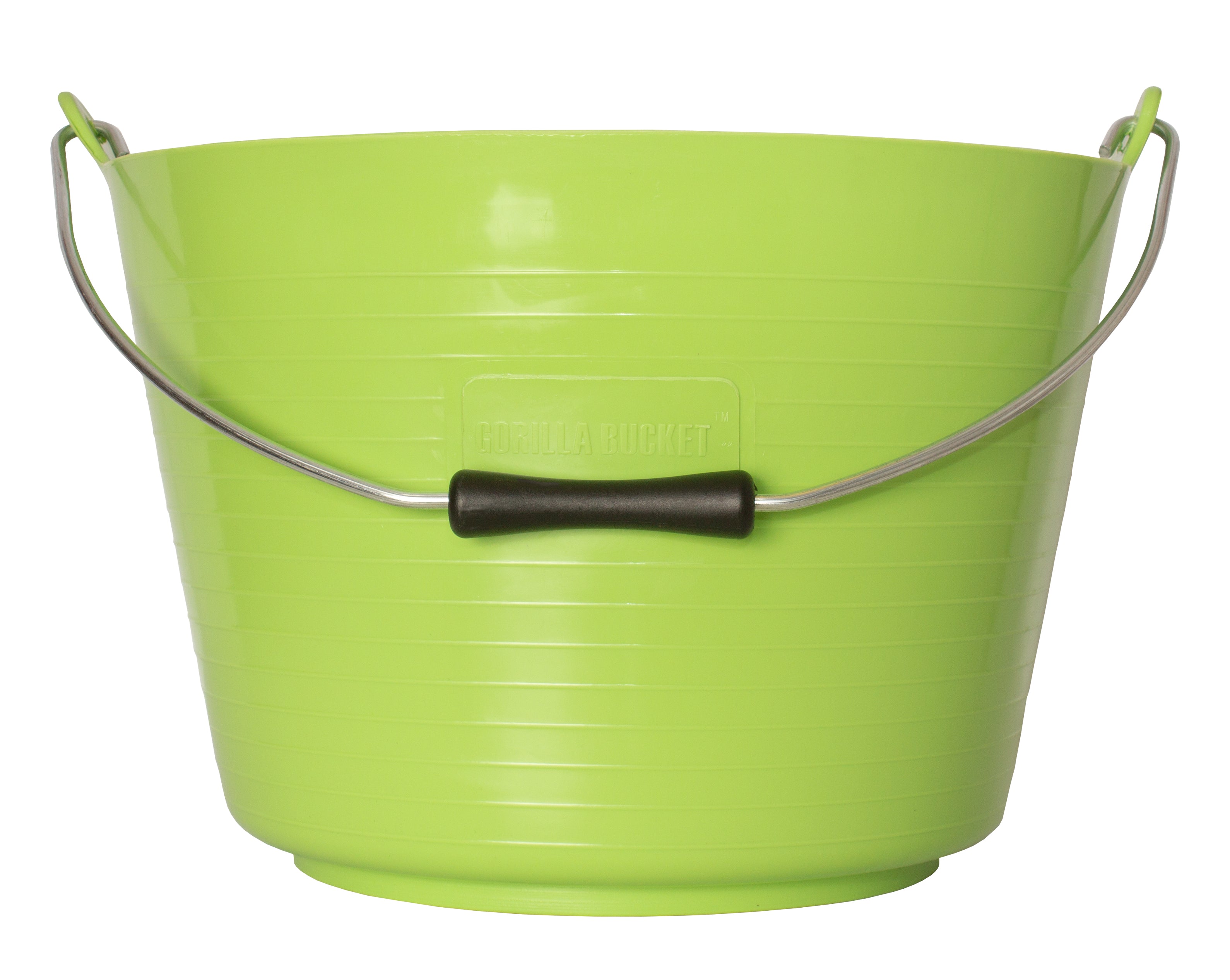 Red Gorilla Bucket | 5.8 Gallon Flexible Heavy Duty Carry and Utility ...