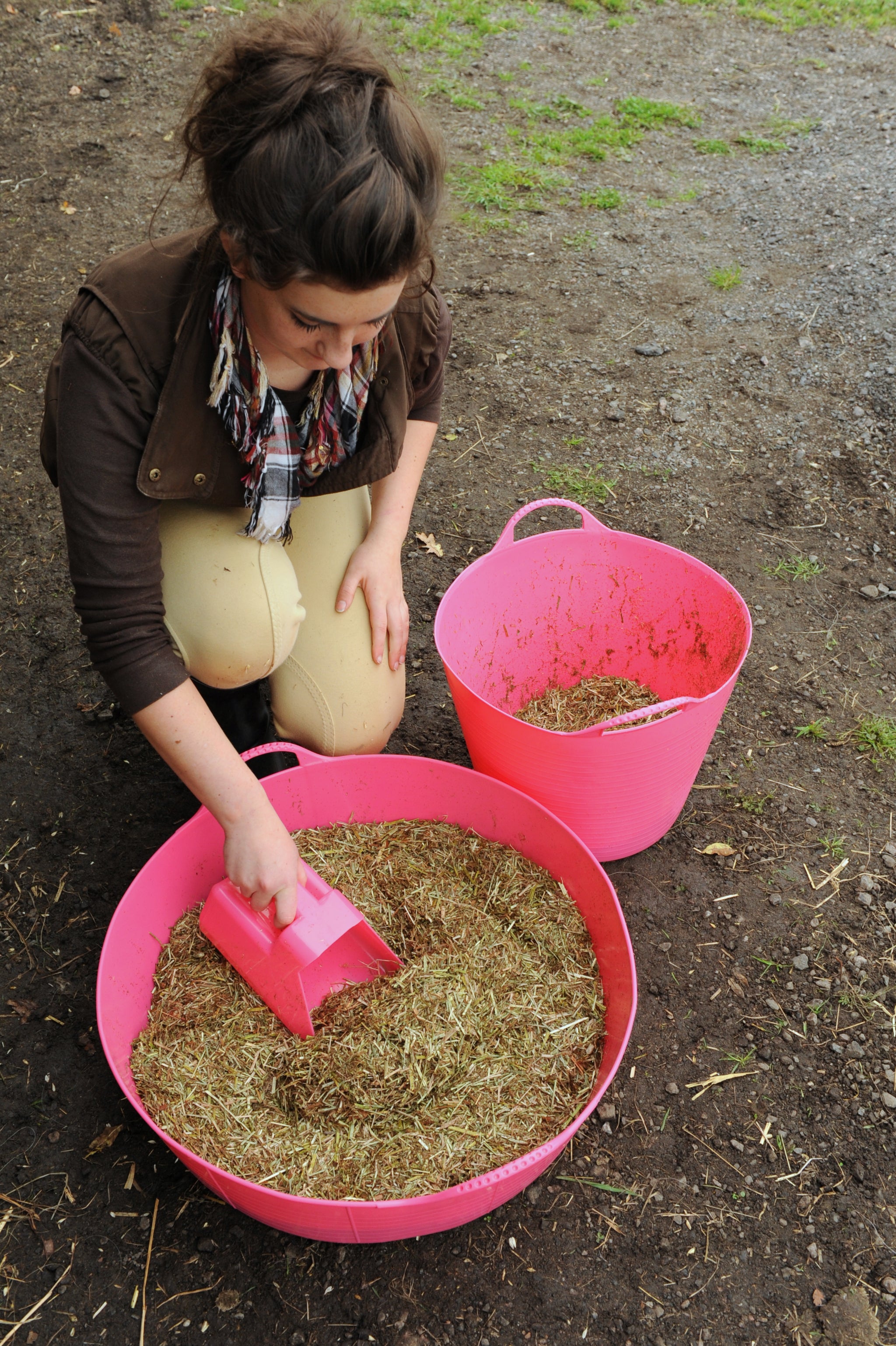 Gorilla Tub® Large Shallow 35L Flexible Utility Tub